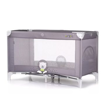 Chipolino Capri 1 szintes utazóágy - Bear grey