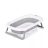   Chipolino Isla összecsukható kád hálós babatartóval 81 cm - Grey