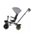 Chipolino Max Sport tricikli kupolával - Anthracite 