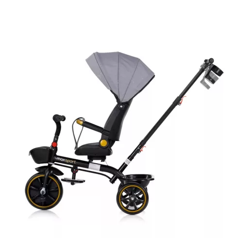Chipolino Max Sport tricikli kupolával - Anthracite 
