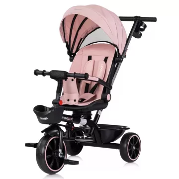 Chipolino Max Sport tricikli kupolával - Pink Marshmallow 