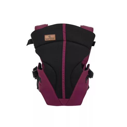 Lorelli Discovery kenguru - Dark Red Cyclamen&Black 