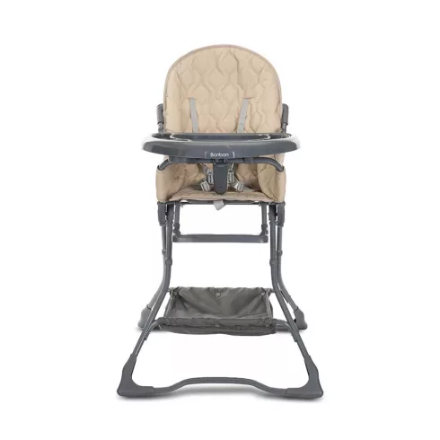 Lorelli Bonbon fix etetőszék - Beige Leather 