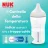   NUK Perfect Match Temperature Control cumisüveg 260 ml 3+hó - Micimackó