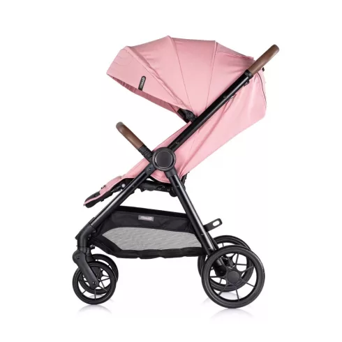 Chipolino Ultera 2 az 1-ben babakocsi + hordozó - Pink Marshmallow