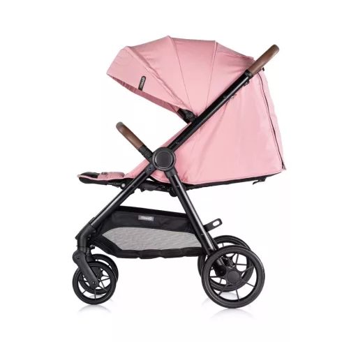 Chipolino Ultera 2 az 1-ben babakocsi + hordozó - Pink Marshmallow