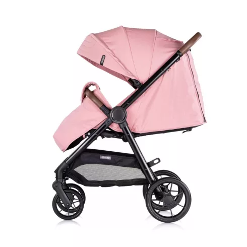 Chipolino Ultera 2 az 1-ben babakocsi + hordozó - Pink Marshmallow