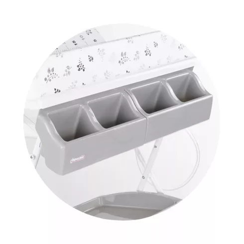 Chipolino Aqua kád + állvány pelenkázólappal - Giraffe 