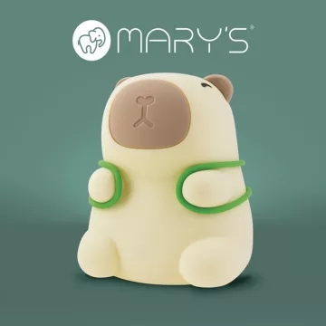 MARY'S Led Éjjeli lámpa - bézs Kapibara