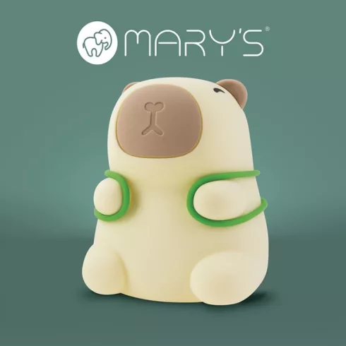 MARY'S Led Éjjeli lámpa - bézs Kapibara