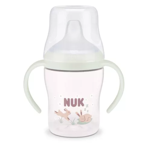NUK Perfect Match tanulópohár Night 6+hó 150ml - rózsaszín nyuszi