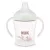 NUK Perfect Match tanulópohár Night 6+hó 150ml - rózsaszín nyuszi