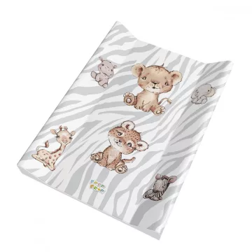 Babastar merev pelenkázó lap 50*70 cm - szürke szafari