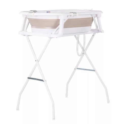 Chipolino Malibu kád leeresztő dugóval 87cm + állvány - beige