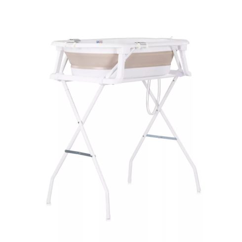 Chipolino Malibu kád leeresztő dugóval 87cm + állvány - beige
