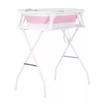   Chipolino Malibu kád leeresztő dugóval 87cm + állvány - pink