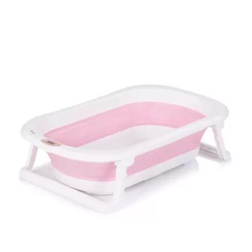 Chipolino Malibu kád leeresztő dugóval 87cm + állvány - pink