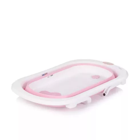 Chipolino Malibu kád leeresztő dugóval 87cm + állvány - pink