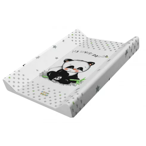 Babastar merev pelenkázó lap 50*70 cm - szürke panda
