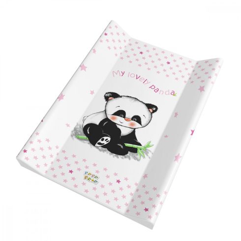 Babastar merev pelenkázó lap 50*70 cm - rózsaszín panda