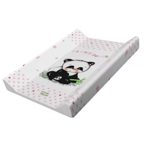 Babastar merev pelenkázó lap 50*70 cm - rózsaszín panda