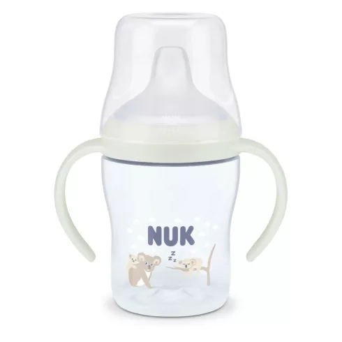 NUK Perfect Match tanulópohár Night 6+hó 150ml - kék koala