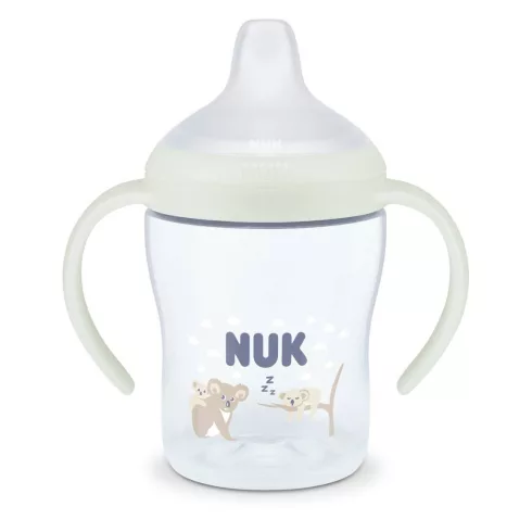 NUK Perfect Match tanulópohár Night 6+hó 150ml - kék koala