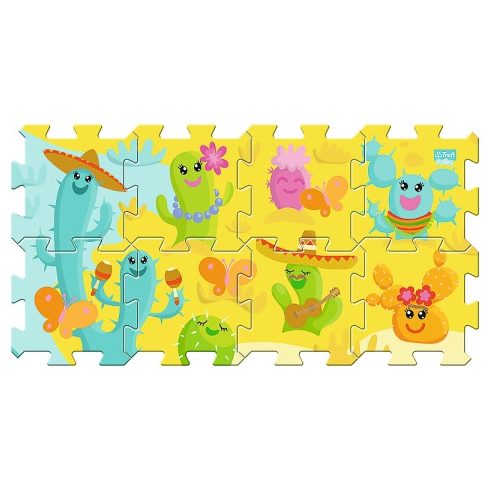 Trefl szivacs puzzle - Daloló Kaktuszok