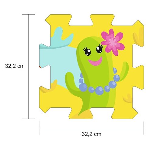 Trefl szivacs puzzle - Daloló Kaktuszok