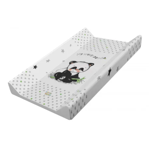Babastar merev pelenkázó lap 50*80 cm - szürke panda
