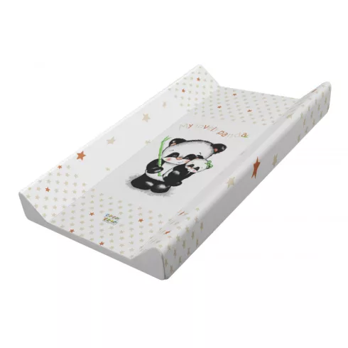 Babastar merev pelenkázó lap 50*80 cm - bézs panda és mamája