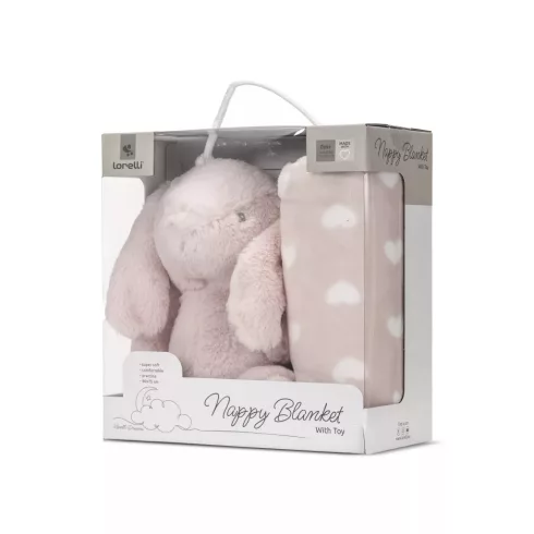 Lorelli Nappy takaró 75x90 cm - Bunny 