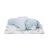  Lorelli Poffy Duo takaró 75x90 cm párnával 45x30 cm - White Blue Teddy Bear