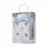   Lorelli Poffy Duo takaró 75x90 cm párnával 45x30 cm - White Blue Teddy Bear