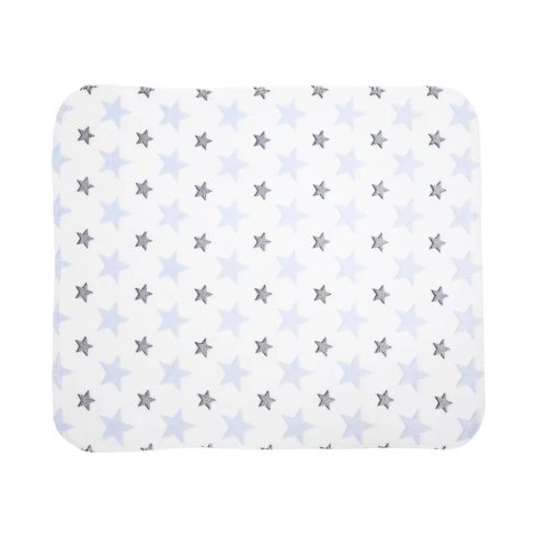 Lorelli Poffy Duo takaró 75x90 cm párnával 45x30 cm - White Blue Teddy Bear