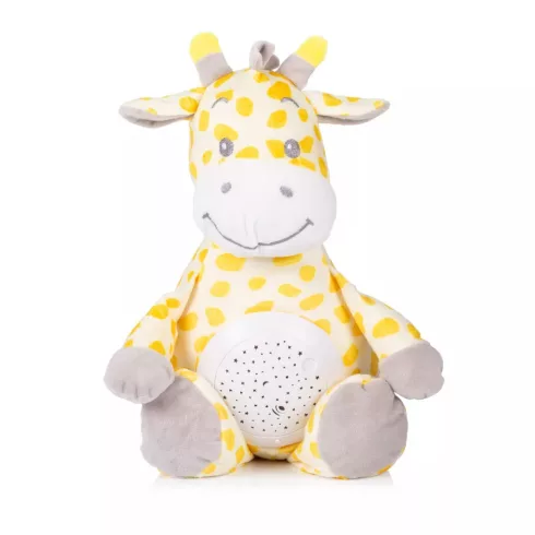 Chipolino projektoros zenélő plüss játék - Giraffe