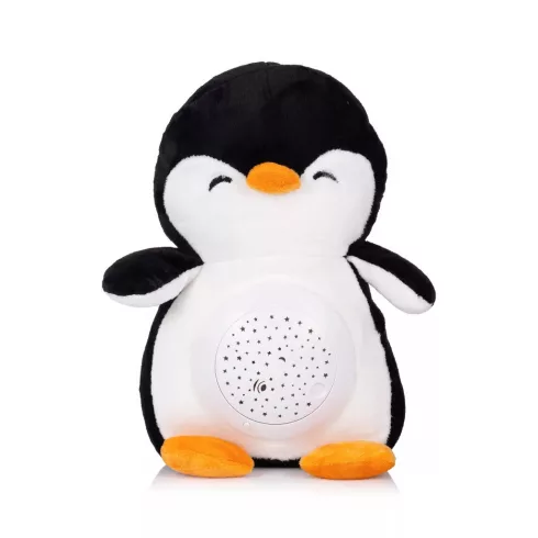 Chipolino projektoros zenélő plüss játék - Penguin 