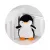 Chipolino projektoros zenélő plüss játék - Penguin 