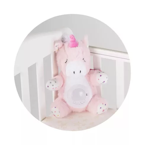 Chipolino projektoros zenélő plüss játék - Unicorn