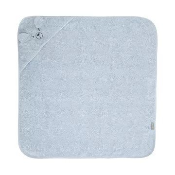 Lorelli kapucnis kifogó 90x90 cm  - Soft Blue