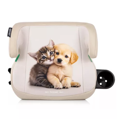 Chipolino Go Boost Iso autós ülésmagasító 125-150 cm - kitten&puppy 