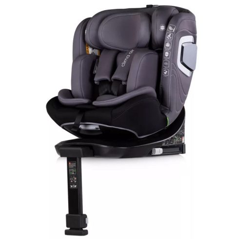 Chipolino Clima Air I-Size autósülés 40-150cm - anthracite
