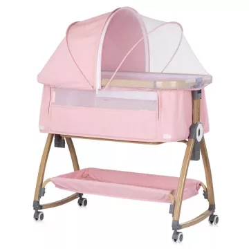 Chipolino Charisma babaöböl - powder pink/wood