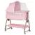 Chipolino Charisma babaöböl - powder pink/wood