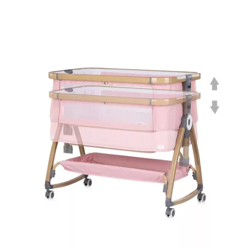 Chipolino Charisma babaöböl - powder pink/wood