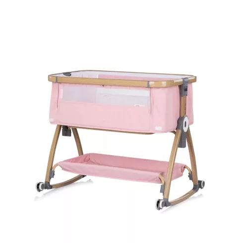 Chipolino Charisma babaöböl - powder pink/wood