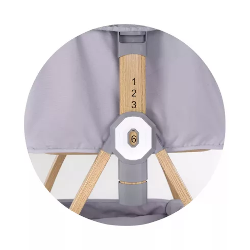 Chipolino Charisma babaöböl - powder pink/wood