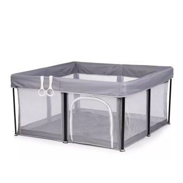 Chipolino Vibe babakarám összecsukható 120x120 cm - grey 