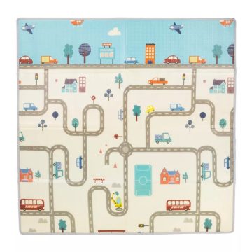 Chipolino City Összehajtható játszószőnyeg 113x113cm