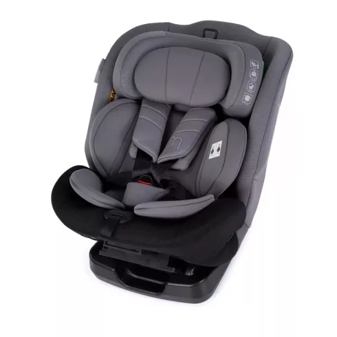 Chipolino Mondial autósülés I-Size 40-150cm - charcoal 
